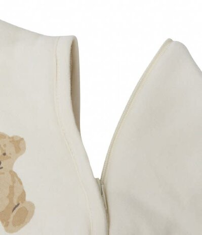 Jollein Slaapzak met Afritsbare Mouw 70cm - Teddy Bear Jollein Slaapzak met Afritsbare Mouw 70cm - Teddy Bear