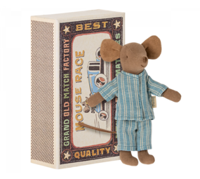 Maileg Grote broer in luciferdoosje - pyjama Maileg Grote broer in luciferdoosje - pyjama