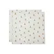 Jollein 2x Hydrofiel Multidoek 115x115 – teddy bear Jollein 2x Hydrofiel Multidoek 115x115 – teddy bear