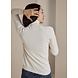 Summum Woman Sweater turtle neck basic knit - Ivory Summum Woman Sweater turtle neck basic knit - Ivory