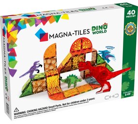 MAGNA-TILES MAGNA-TILES Dino World - 40 stuks MAGNA-TILES MAGNA-TILES Dino World - 40 stuks