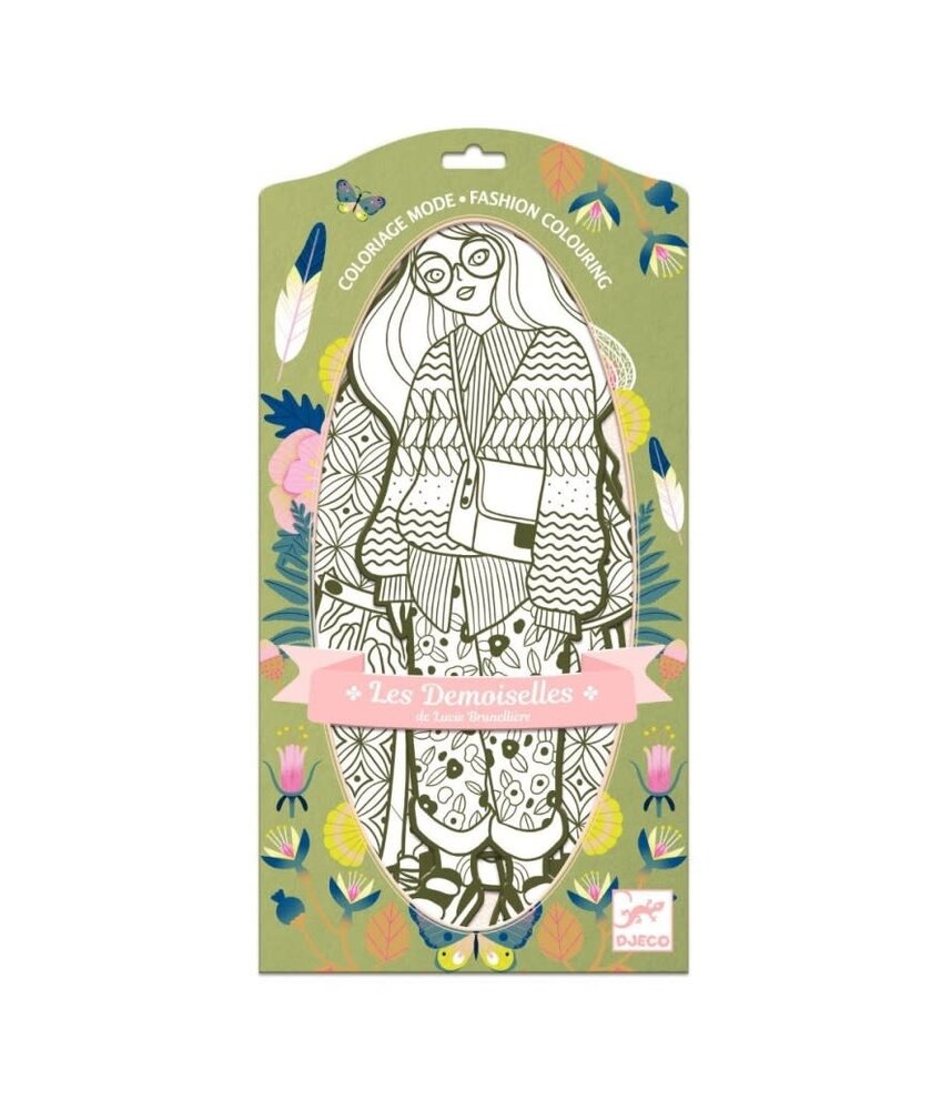 Djeco Outfits Kleuren - Bowie &  friends