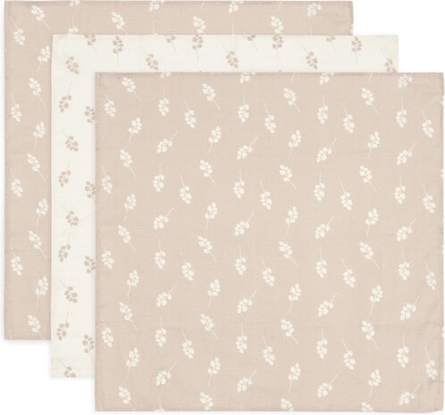 Jollein 3x Hydrofiele Multidoek 70x70cm – Twig Wild Rose Jollein 3x Hydrofiele Multidoek 70x70cm – Twig Wild Rose