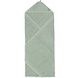 Jollein Badcape Badstof - Ash Green - 100x100 cm Jollein Badcape Badstof - Ash Green - 100x100 cm
