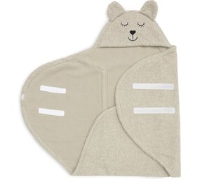 Jollein Wikkeldeken Bear Boucle - Olive Green