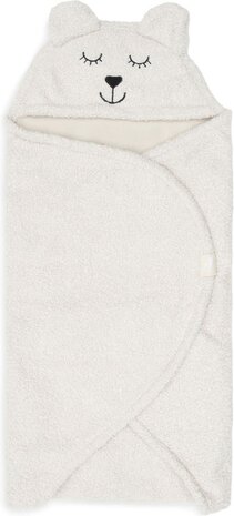 Jollein Wikkeldeken Bear Boucle - Oatmeal Jollein Wikkeldeken Bear Boucle - Oatmeal