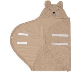 Jollein Wikkeldeken Bear Boucle - Biscuit