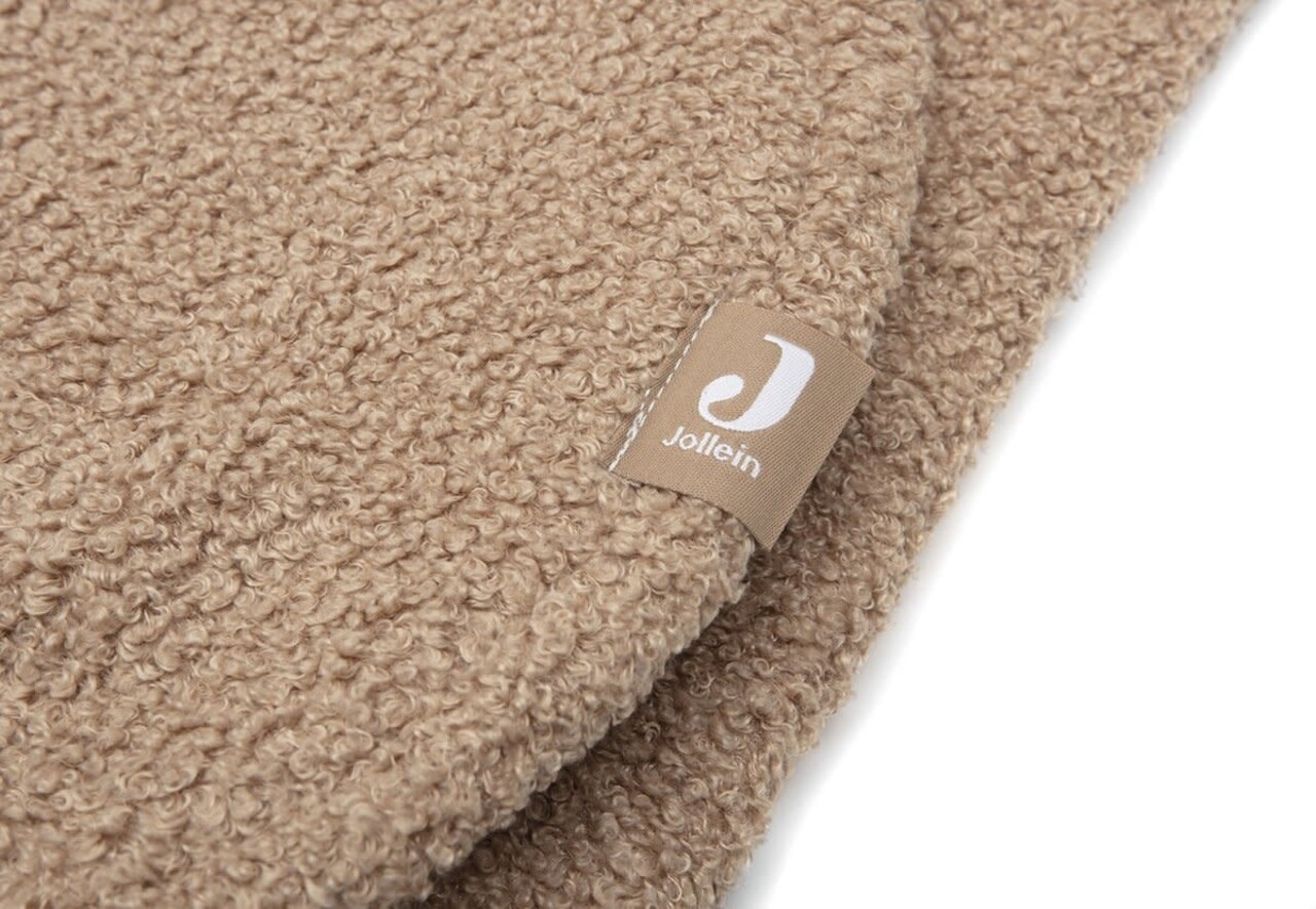 Jollein Wikkeldeken Bear Boucle - Biscuit Jollein Wikkeldeken Bear Boucle - Biscuit