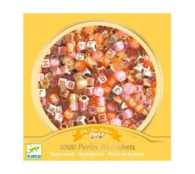 Djeco Kralen Set ABC goud