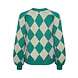 Y.A.S Argyle Cardigan – Pepper Green Y.A.S Argyle Cardigan – Pepper Green