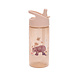 Petit Monkey Drinkfles humming bear linen "white stars"
