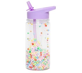 Petit Monkey Drinkfles marcaron pops lila