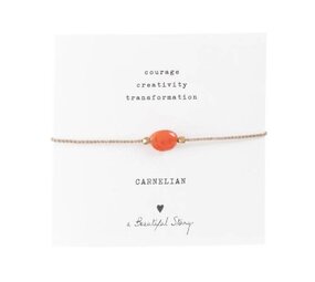 A Beautiful Story Gemstone armband - Carneool A Beautiful Story Gemstone armband - Carneool