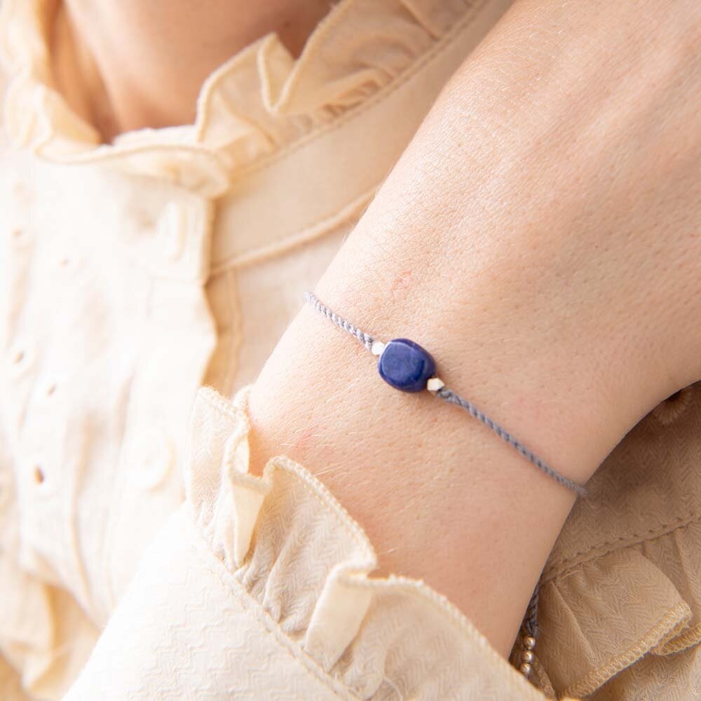 A Beautiful Story Gemstone Card Lapis Lazuli SC Bracelet A Beautiful Story Gemstone Card Lapis Lazuli SC Bracelet
