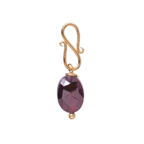 A Beautiful Story Garnet Faceted Gemstone Pendant GP