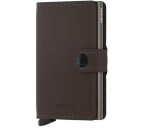 Secrid Miniwallet Matte -  Truffle Secrid Miniwallet Matte -  Truffle