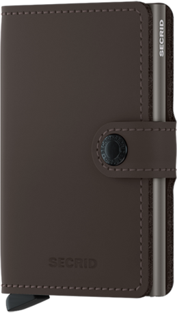 Secrid Miniwallet Matte -  Truffle Secrid Miniwallet Matte -  Truffle