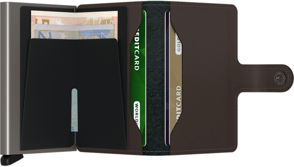 Secrid Miniwallet Matte -  Truffle Secrid Miniwallet Matte -  Truffle