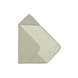 Jollein Badcape soft waves - 75x75cm - olive green Jollein Badcape soft waves - 75x75cm - olive green