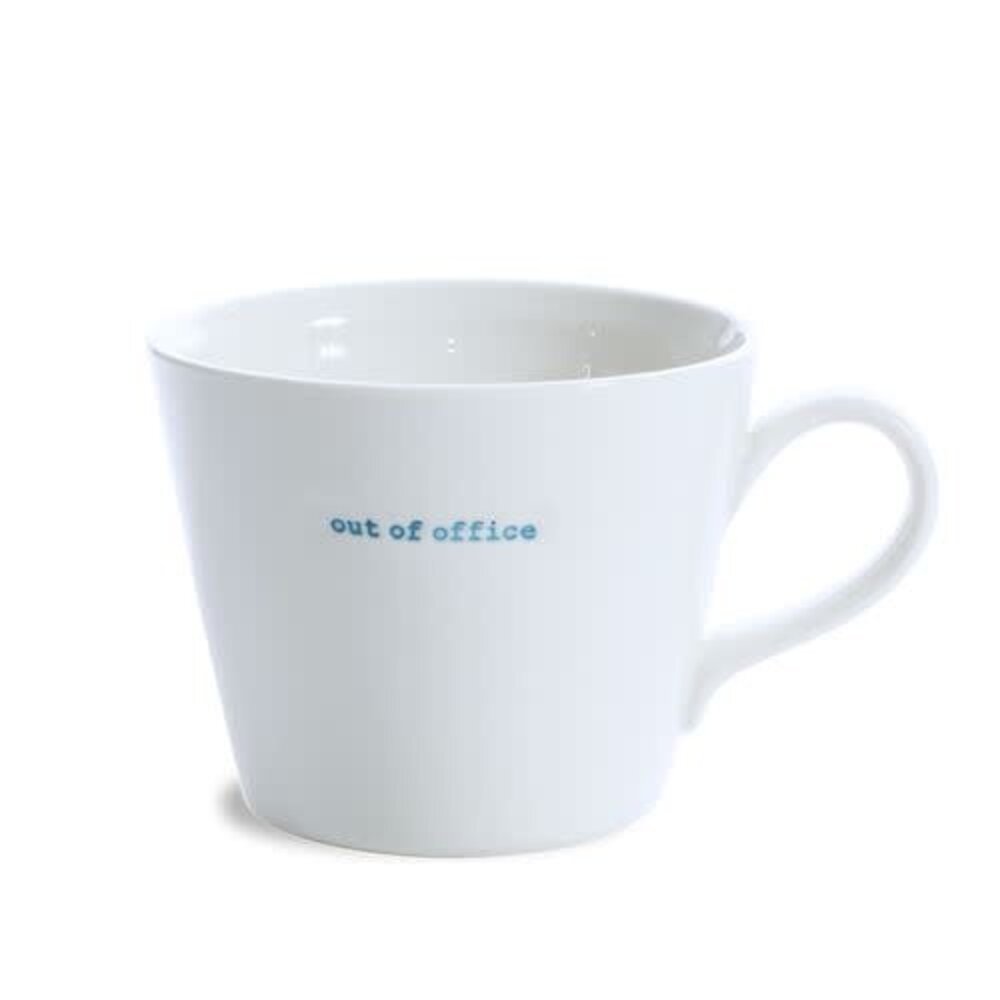 Keith Brymer Jones Bucket Mug out of office Keith Brymer Jones Bucket Mug out of office