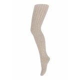 MP Denmark Cotton rib tights - Beige Melange