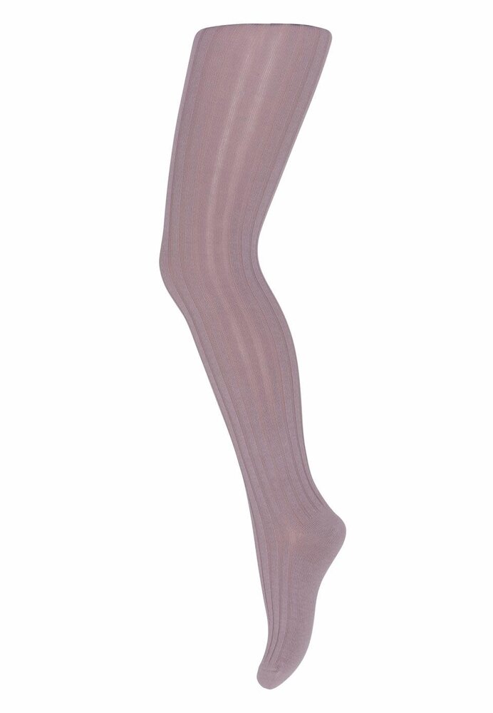 MP Denmark Cotton rib tights - Lilac Shadow MP Denmark Cotton rib tights - Lilac Shadow