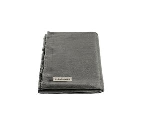 Alpaca Loca Slim Scarf - Dark Grey Alpaca Loca Slim Scarf - Dark Grey