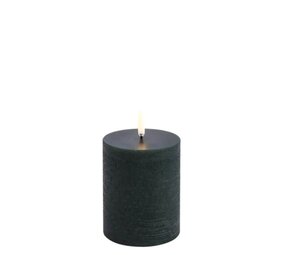 Uyuni LED pillar candle Rustic 7,8x10cm - Pine green Uyuni LED pillar candle Rustic 7,8x10cm - Pine green