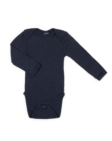 Smallstuff Body LS merino wool - Navy drop needle