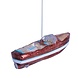 Vondels Brown/white boat Vondels Brown/white boat
