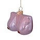 Vondels Ornament glass mid pink boobs w/hearts