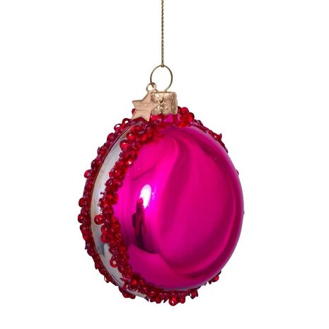 Vondels Raspberry pink opal macaron