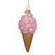 Vondels Ornament soft pink ice cream
