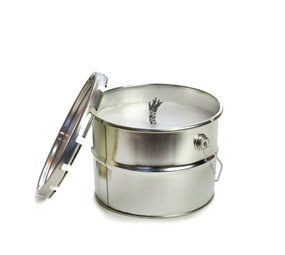 Rustik Lys Buitenkaars in blik 18x14 – wit