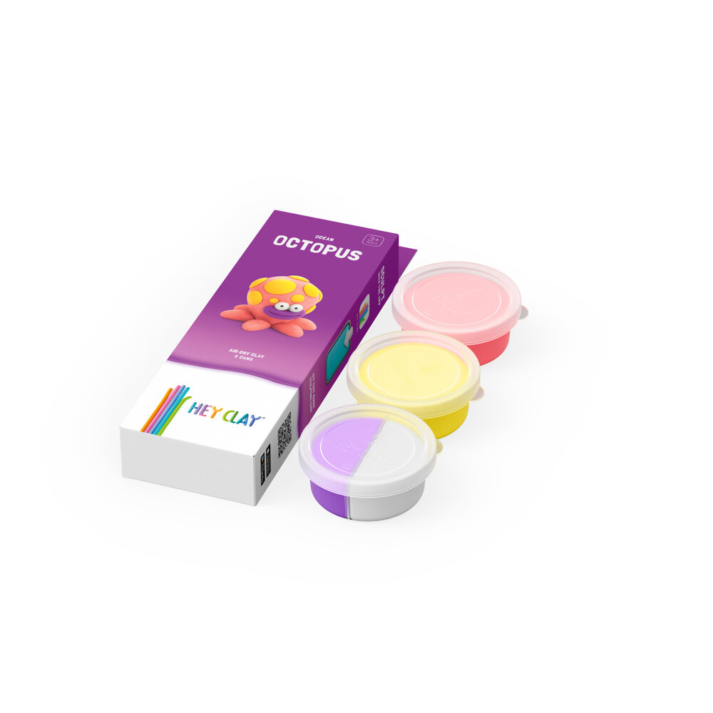 HeyClay Octopus - 3 cans