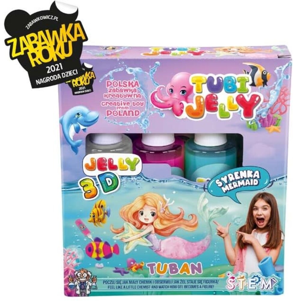 Tuban Tuban - Tubi Jelly Set With 3 Colors – Mermaid Tuban Tuban - Tubi Jelly Set With 3 Colors – Mermaid