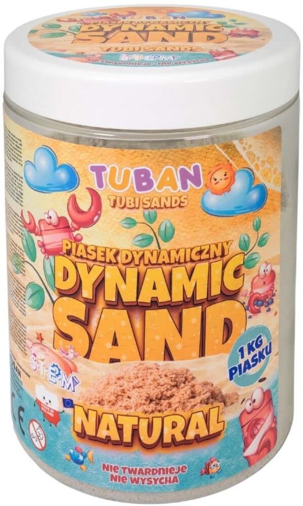 Tuban Tuban - Dynamic Sand – Natural 1 Kg Tuban Tuban - Dynamic Sand – Natural 1 Kg