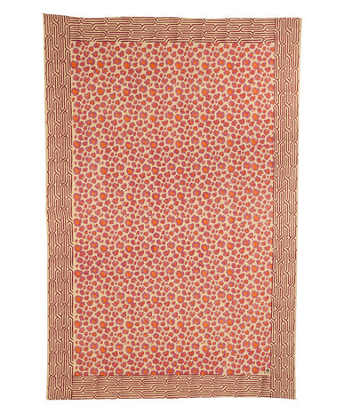 Doing Goods Pink Leopard Single Throw in Tote Bag - 220 x 140 cm