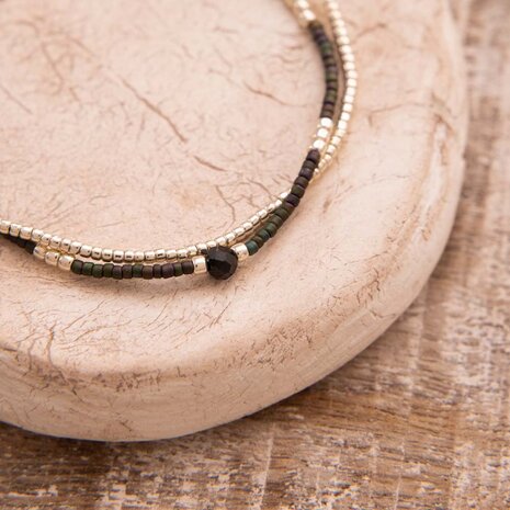 A Beautiful Story Willing Black Onyx Bracelet SC A Beautiful Story Willing Black Onyx Bracelet SC