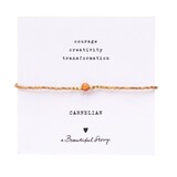 A Beautiful Story Iris Card Carnelian Bracelet GC A Beautiful Story Iris Card Carnelian Bracelet GC