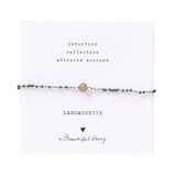 A Beautiful Story Iris Card Labradorite Bracelet SC A Beautiful Story Iris Card Labradorite Bracelet SC