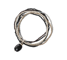 A Beautiful Story Nirmala Black Onyx SC Bracelet A Beautiful Story Nirmala Black Onyx SC Bracelet