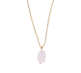 A Beautiful Story Calm Rose Quartz Necklace GC