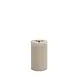 Uyuni LED pillar melted candle Smooth 5x7.5cm - Sandstone