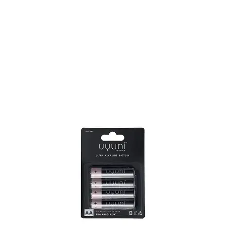 Uyuni AA Battery, 1,5V, 1000mAh, 4-pack