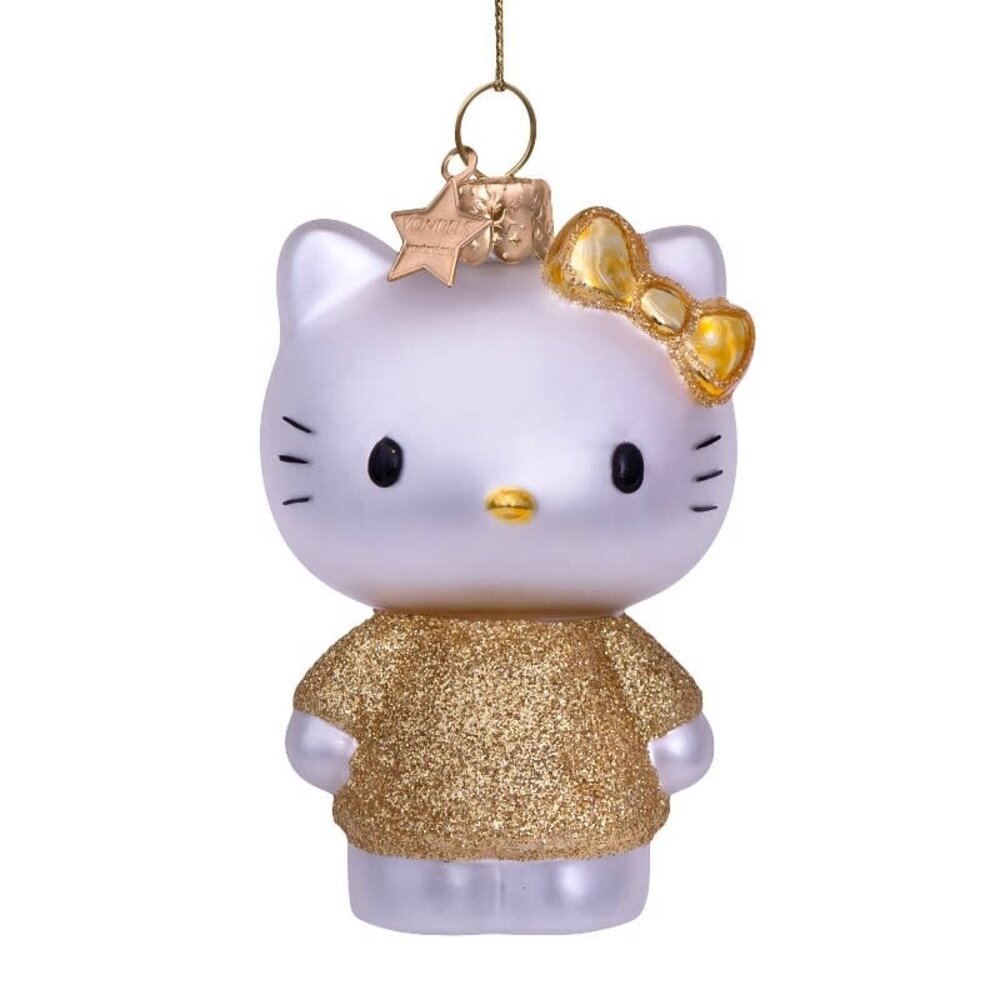 Vondels Hello Kitty w/gold dress