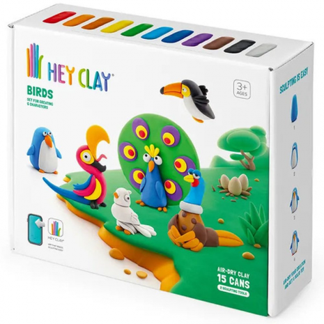 HeyClay HeyClay - Birds - 15 cans HeyClay HeyClay - Birds - 15 cans