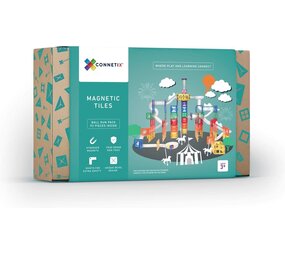 Connetix CONNETIX - Rainbow Ball Run Pack 92 pc