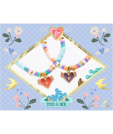Djeco Duo Jewels - You&Me Heart Djeco Duo Jewels - You&Me Heart