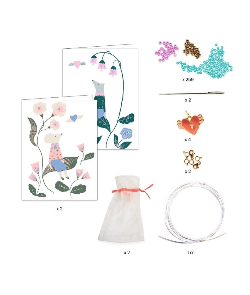 Djeco Duo Jewels - You&Me Heart Djeco Duo Jewels - You&Me Heart